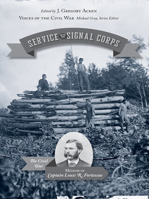 cover image of Service with the Signal Corps